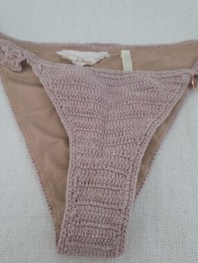Wave By Winston White - Crochet Bikini Bottom Size Large